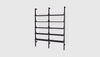Black Uprights Black Brackets Black Shelves /
