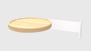 Blonde Ash / White Brackets