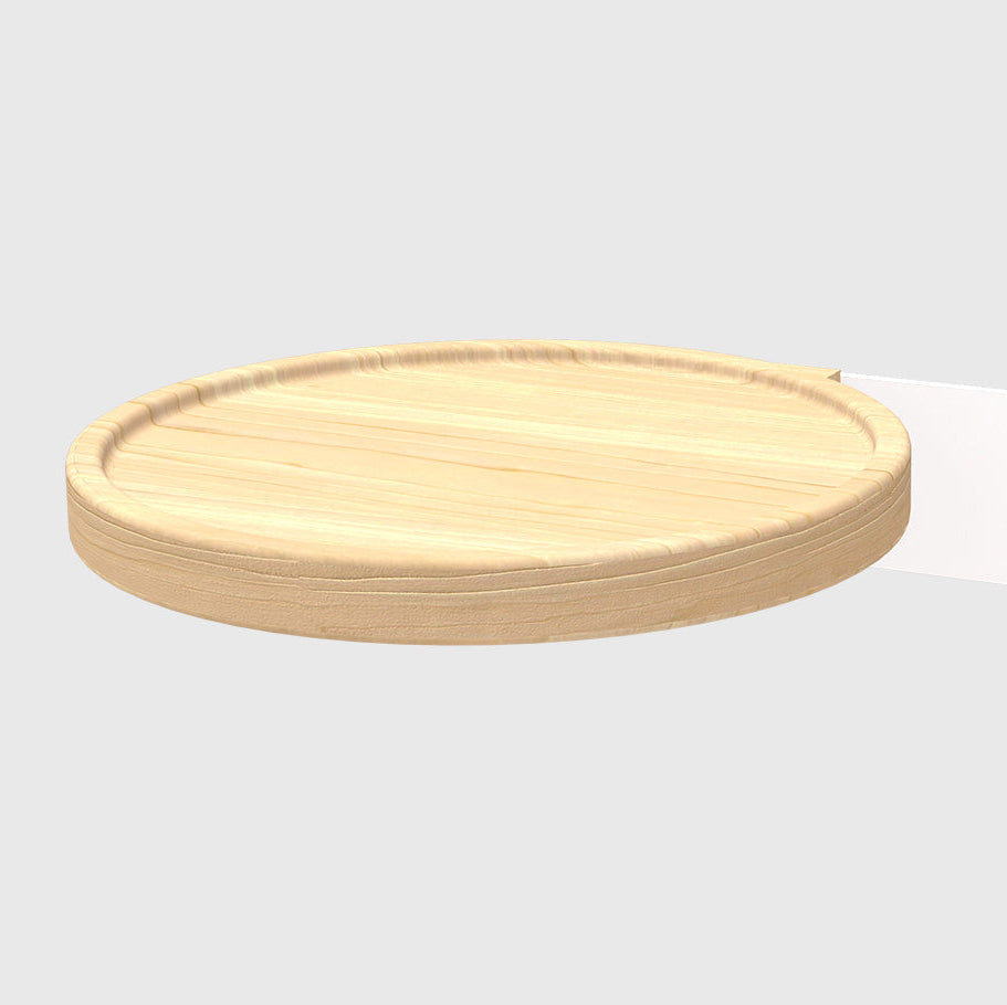 Blonde Ash / White Brackets