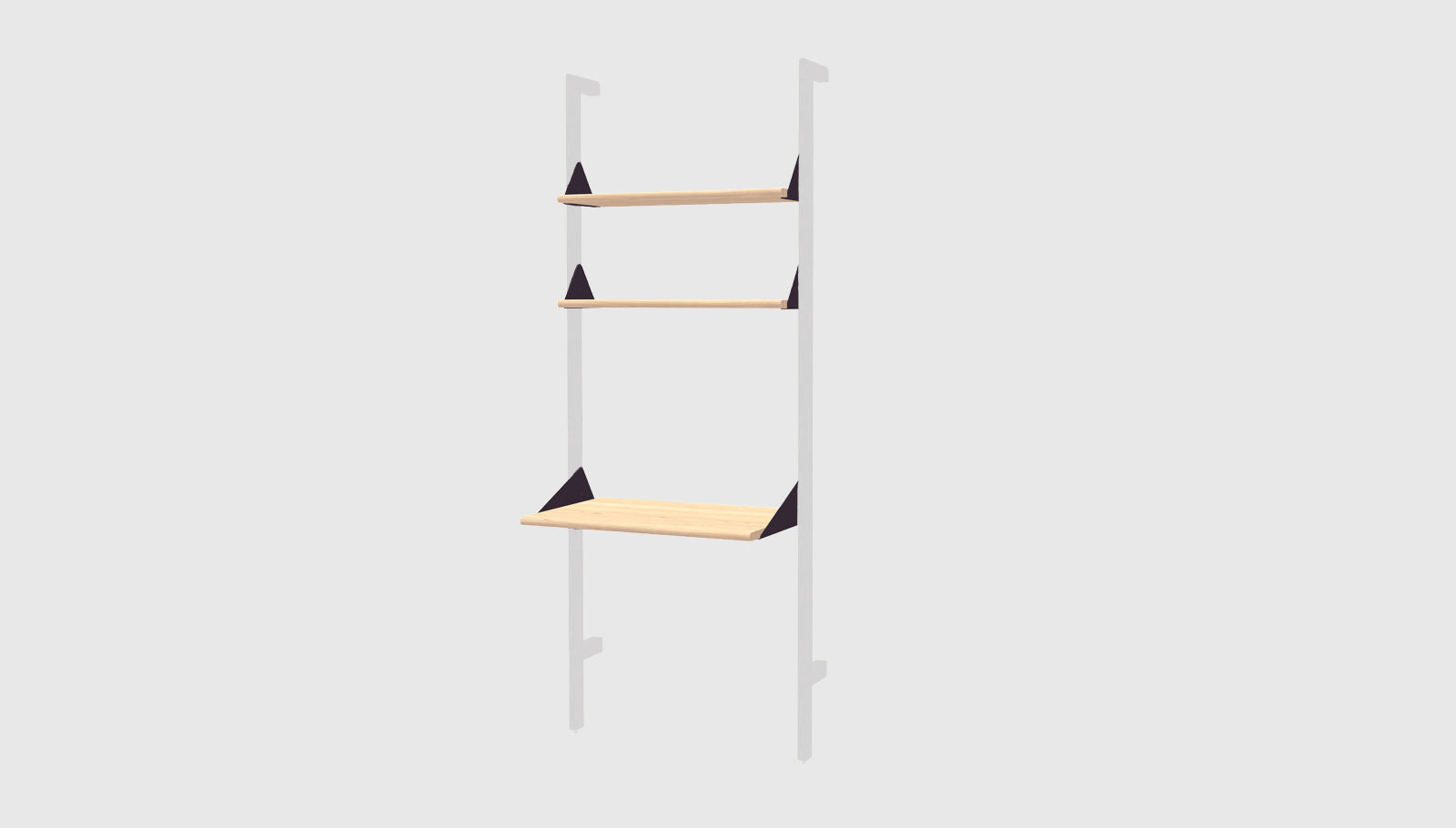 Blonde Ash / Black Brackets