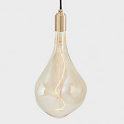 Voronoi III Pendant Light in Brass