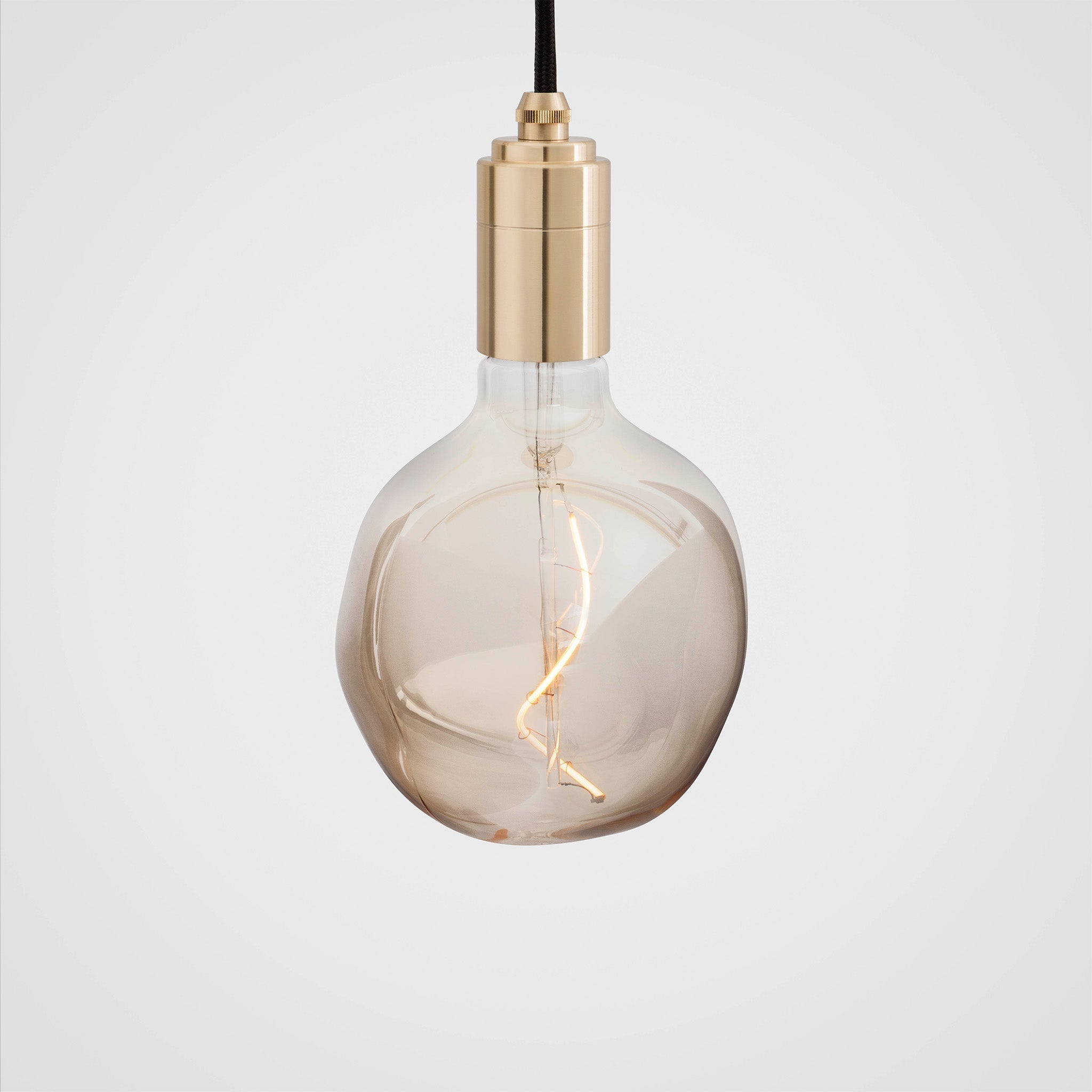 Voronoi I Pendant Light in Brass
