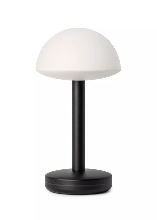 Bug Table Light Black Frosted