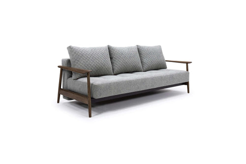 Caluma Quilt Sofabed, Smoked Oak