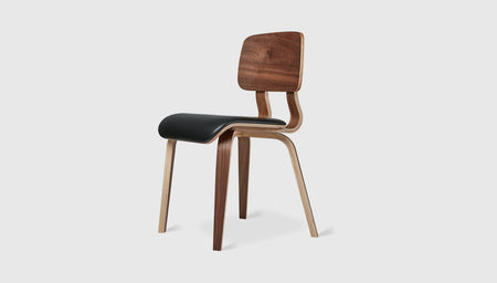 Walnut / Moto Black Leather