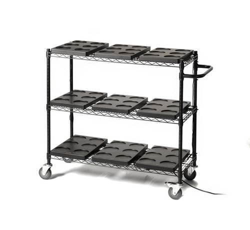 Charging cart black (excl. chargers)