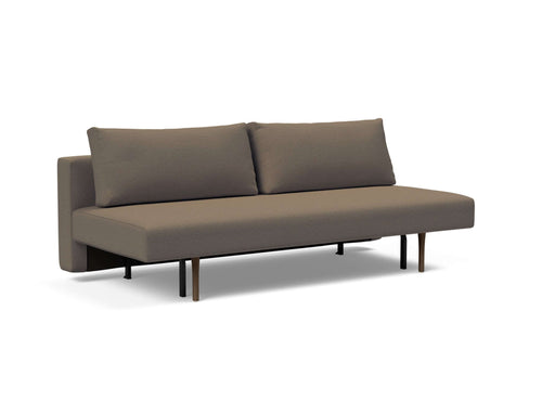 Conlix Sofabed, Smoked Oak Legs