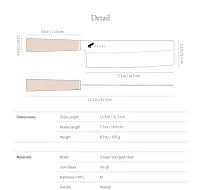Taski Premium 7" Nakiri Knife