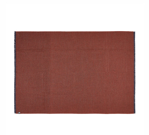 Silkeborg Uldspinderi Cumulus 130x200 cm Throw Blue Terracotta 1667