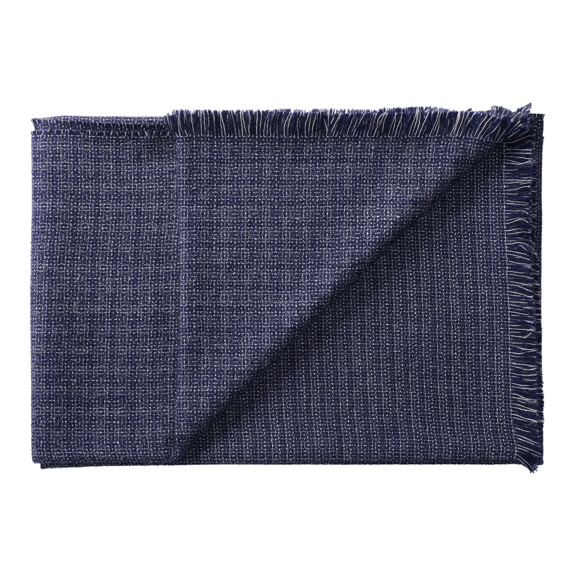 Silkeborg Uldspinderi Cumulus Throw 130x200 cm Throw 1167 Blue White