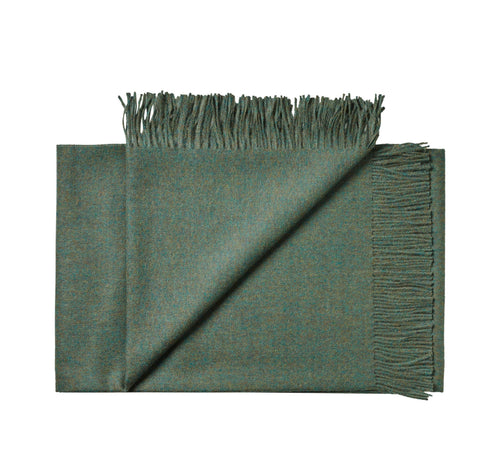 Silkeborg Uldspinderi Cusco Throw 130x200 cm Throw 1792 Moss Green