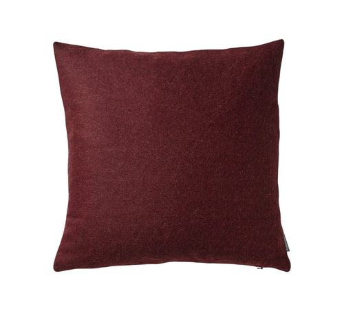 Silkeborg Uldspinderi Cusco 60x60 cm Cushion Old Bordeaux 0640