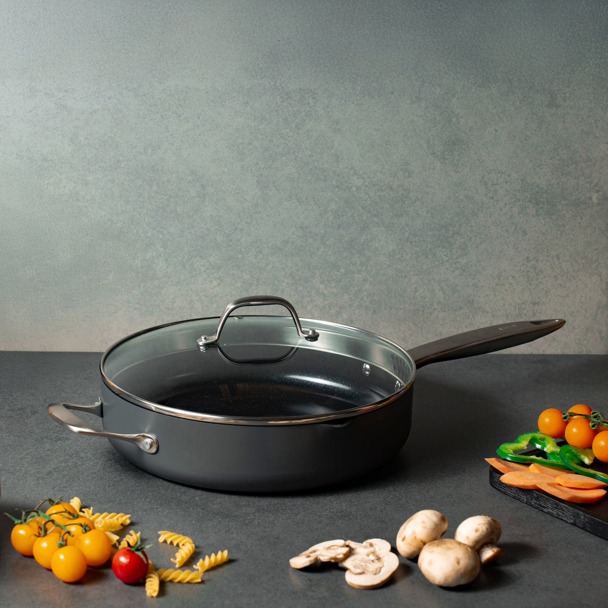 Zyliss Ultimate Pro Ceramic Saute Pan With Lid