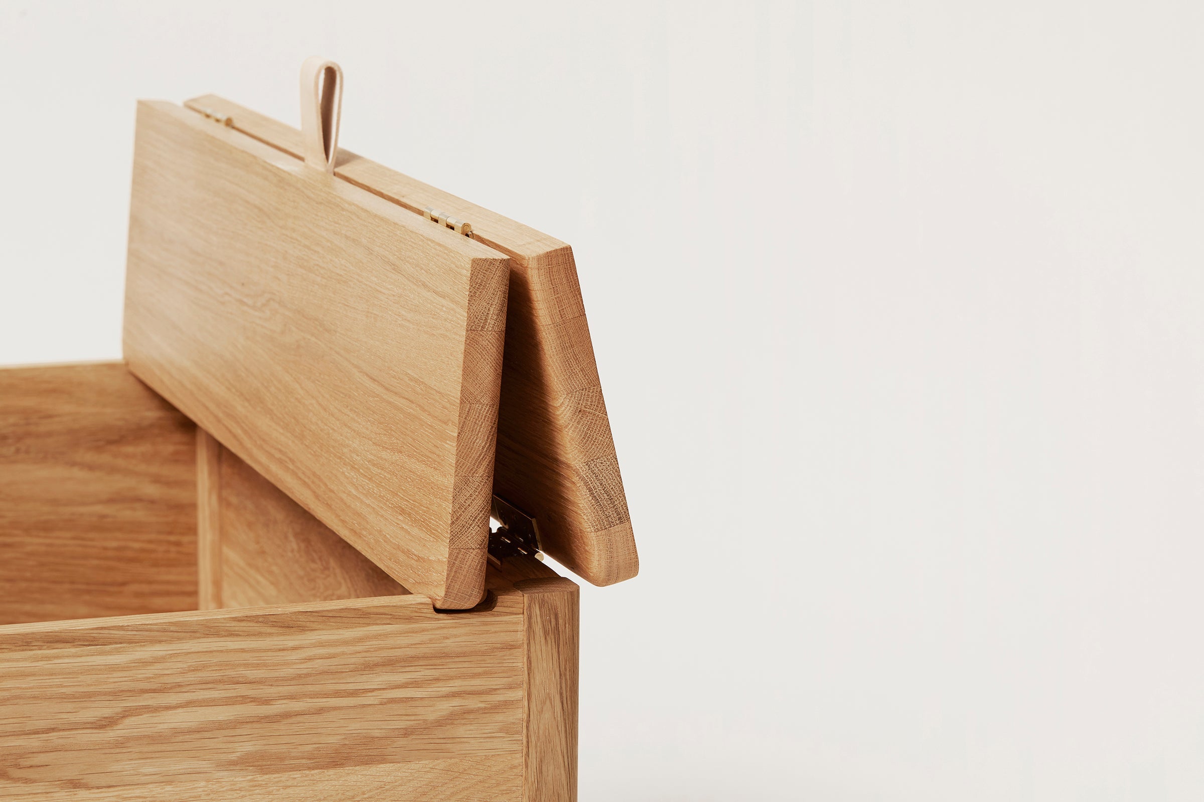 A Line Storage Bench 68 - Oak