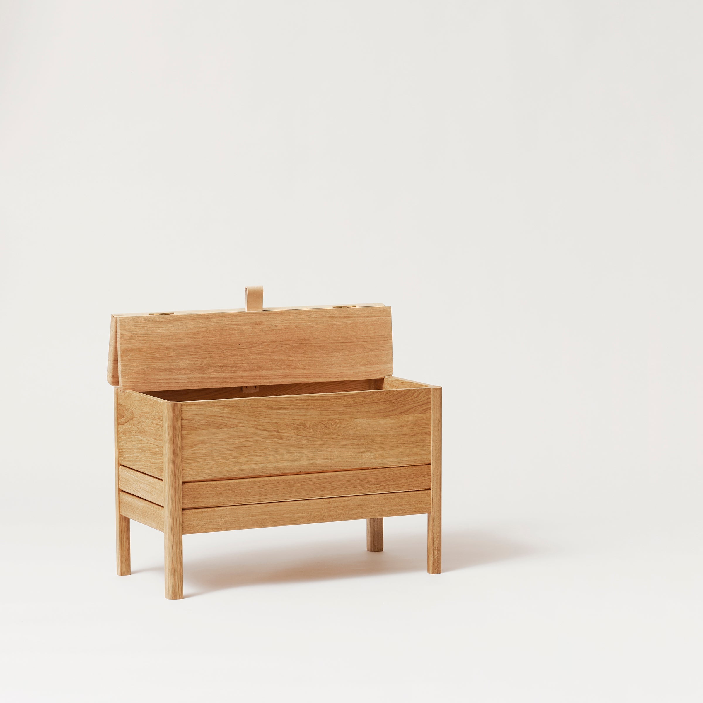 A Line Storage Bench 68 - Oak
