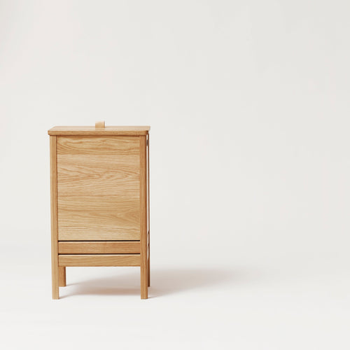 A Line Laundry Box - Oak