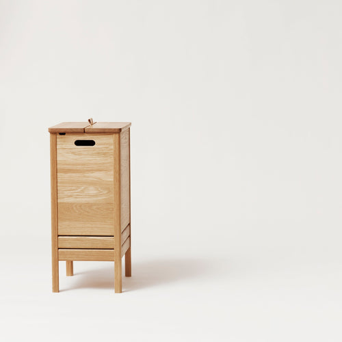 A Line Laundry Box - Oak