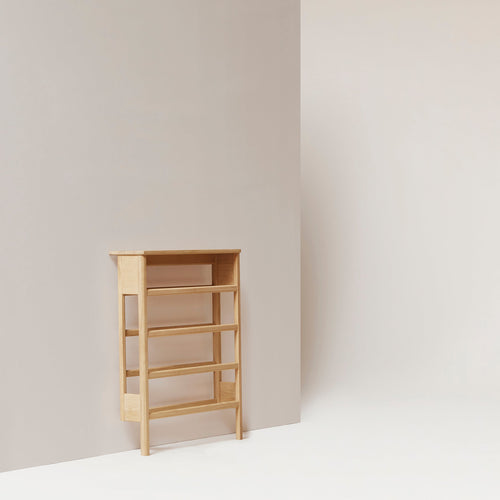 A Line Shoe Rack 72 - Oak