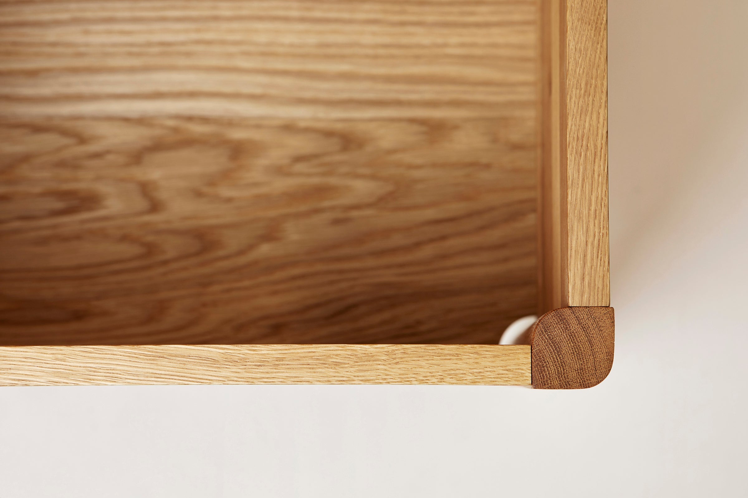 A Line Storage Bench 111 - Oak
