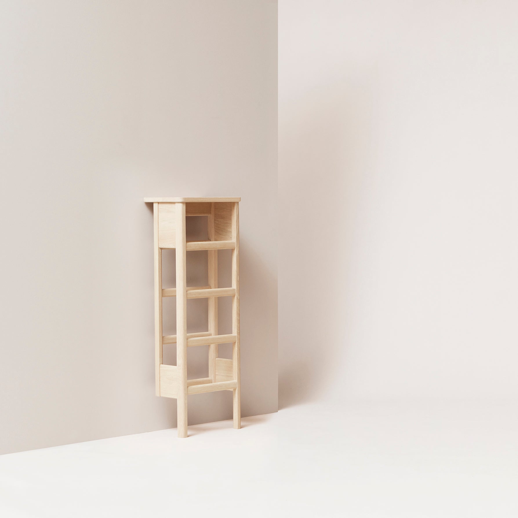 A Line Shoe Rack 35 - White Oak