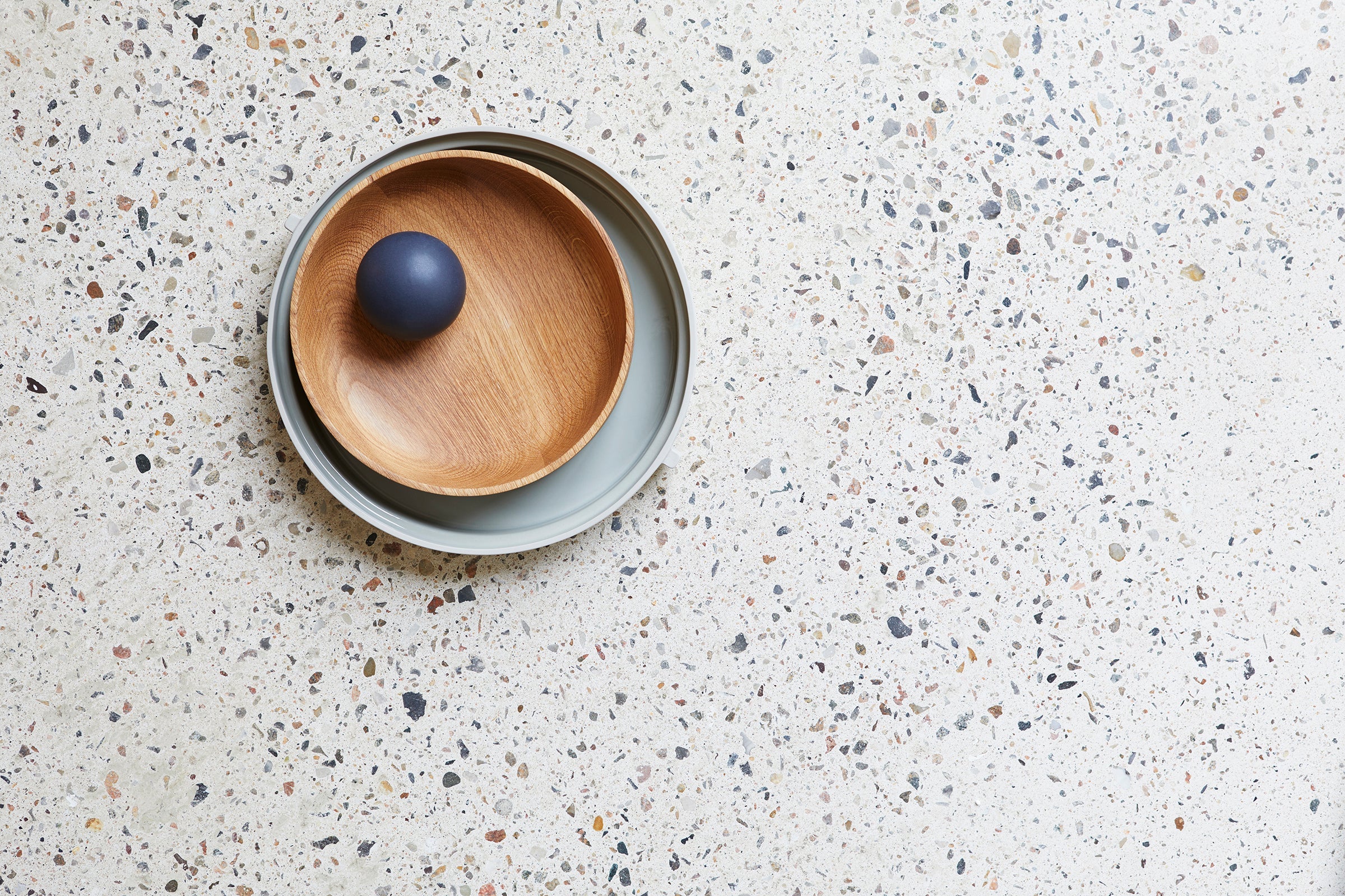 Section Wooden Bowl - Large