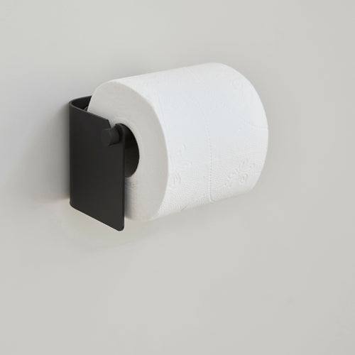 Arc Toilet Roll Holder, Black