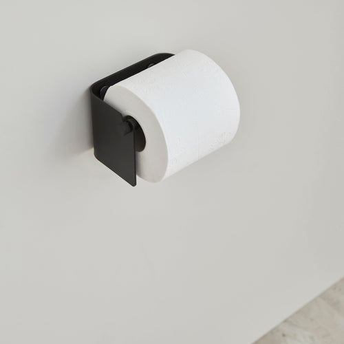 Arc Toilet Roll Holder, Black