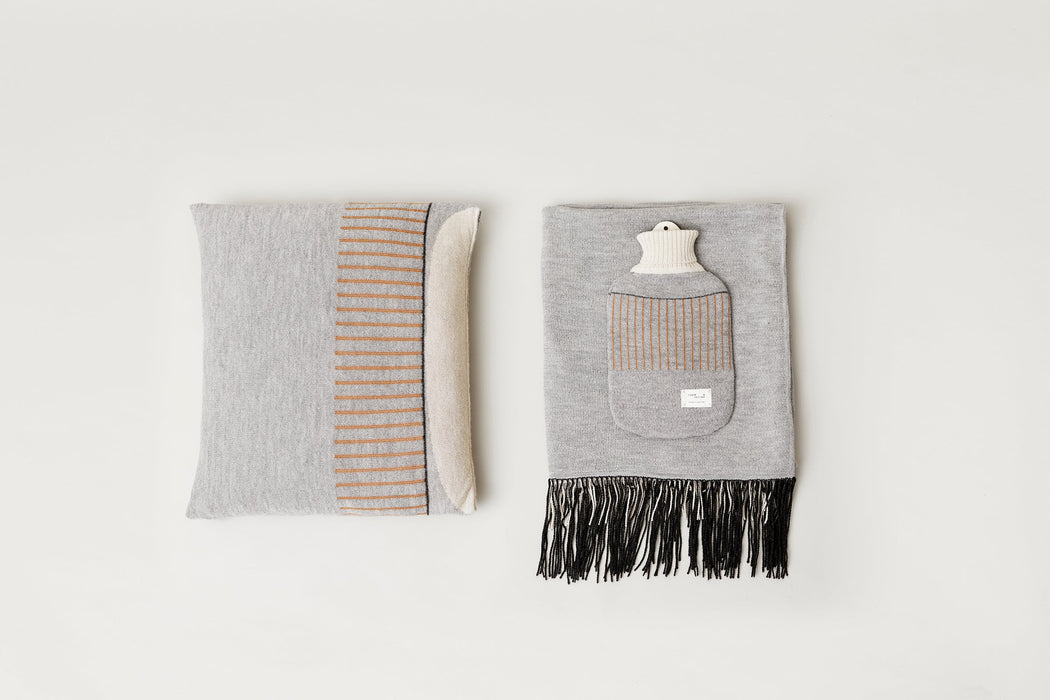 Aymara Warm Bottle, Pattern Grey