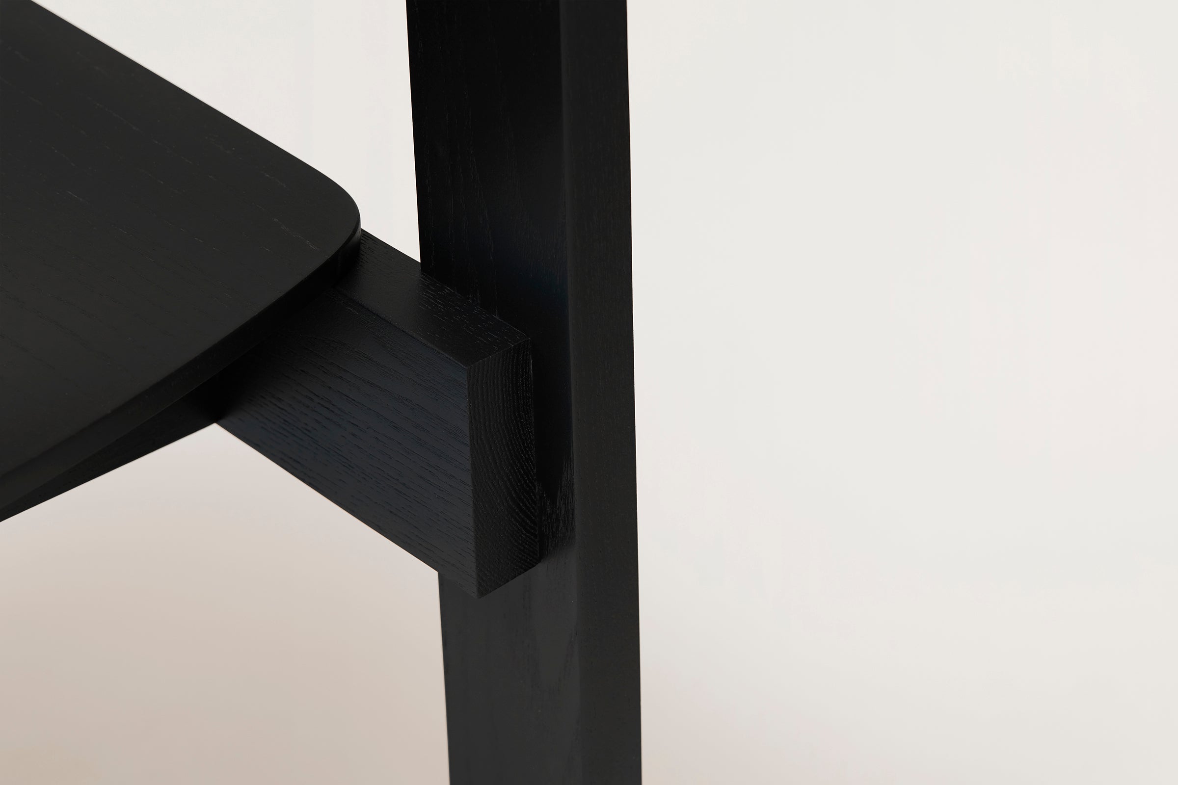 Blueprint Chair - Black stained Oak