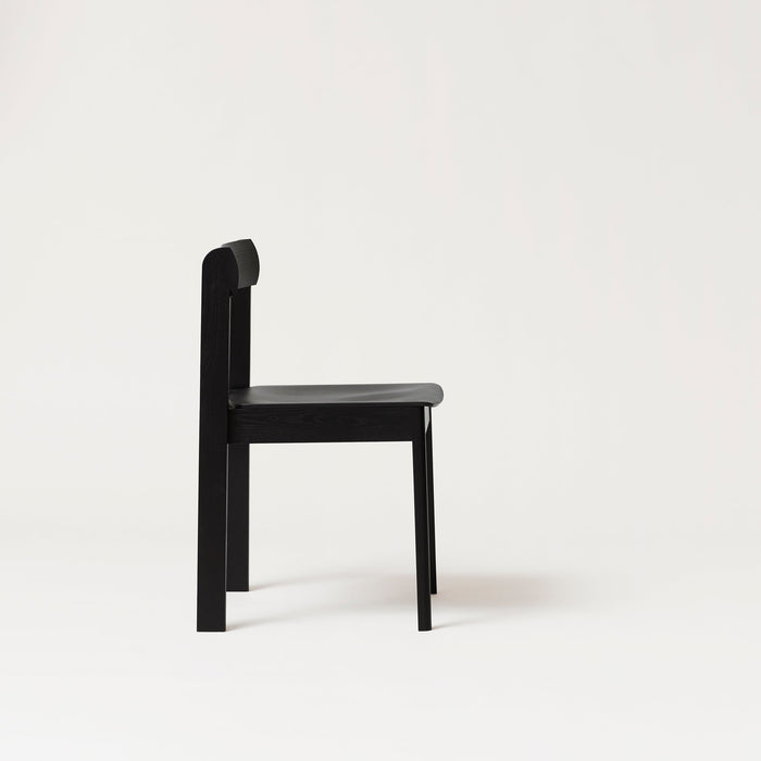 Form & Refine Blueprint Chair, Black stained Oak