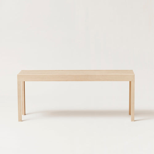 Form & Refine Lightweight Bench, White Oak