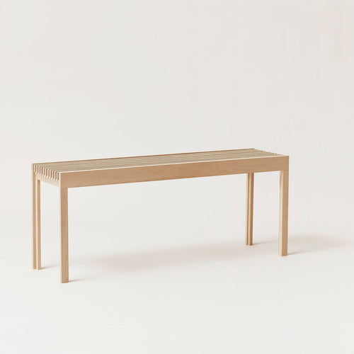 Form & Refine Lightweight Bench, White Oak