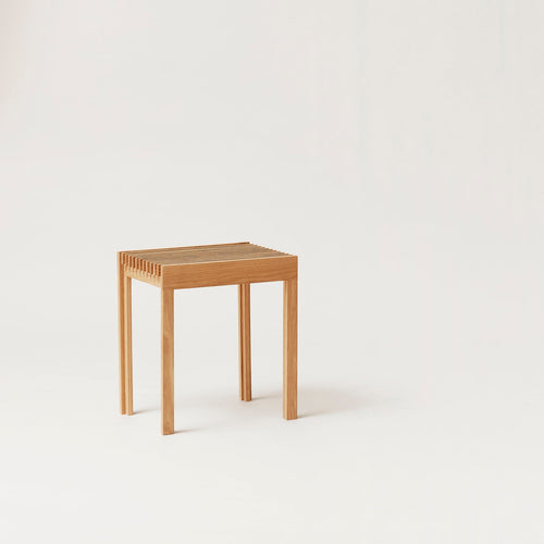 Form & Refine Lightweight Stool, Oak