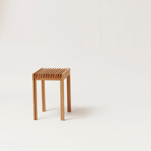 Form & Refine Lightweight Stool, Oak