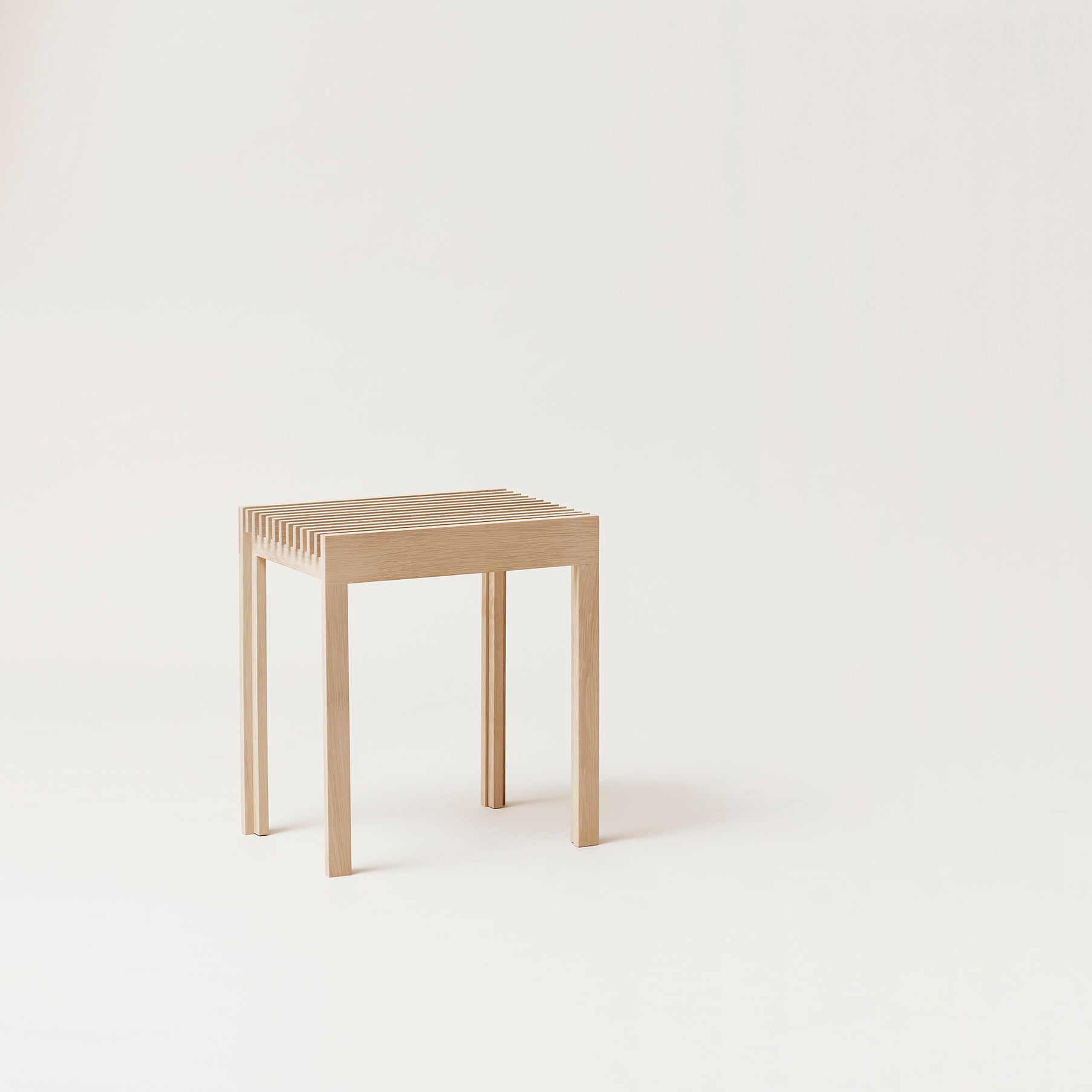 Lightweight Stool - White Oak