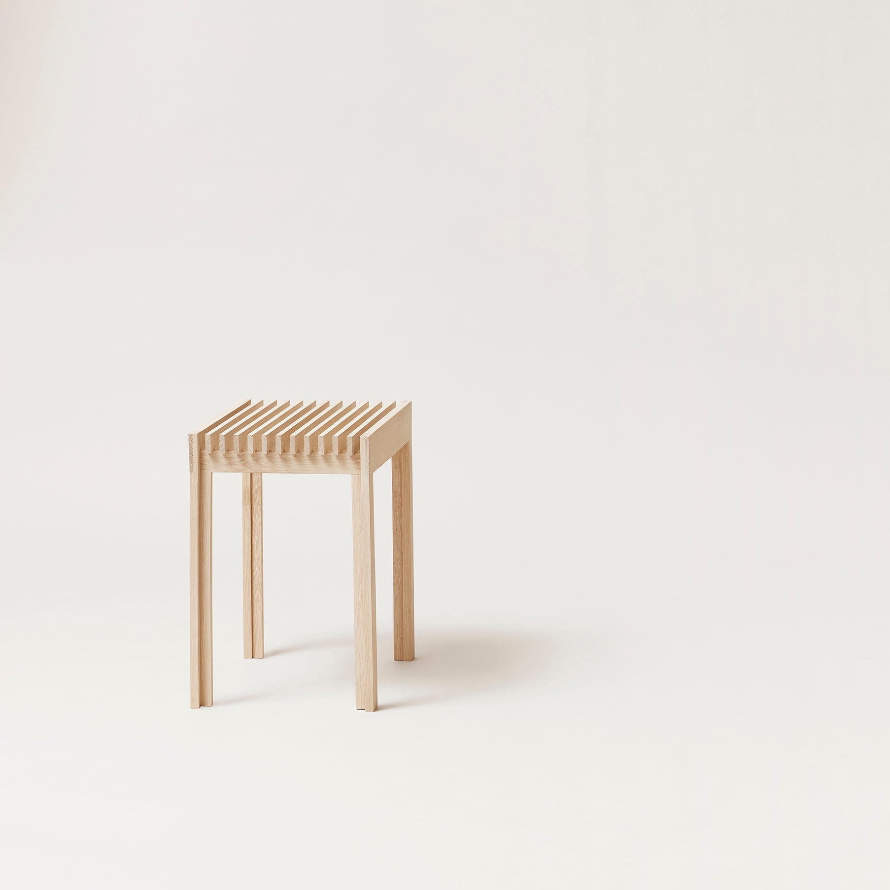 Lightweight Stool - White Oak