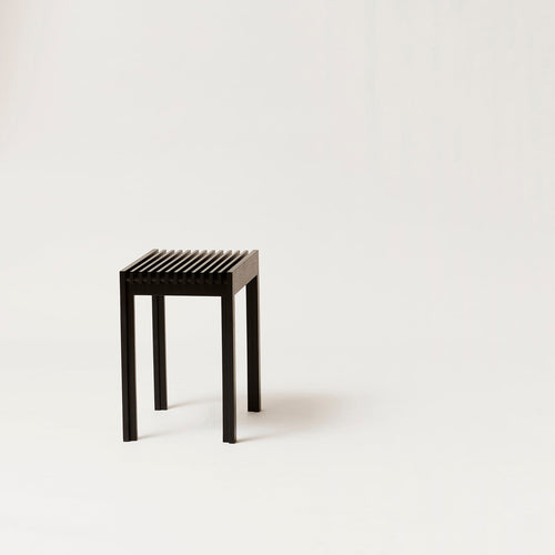 Form & Refine Lightweight Stool, Black