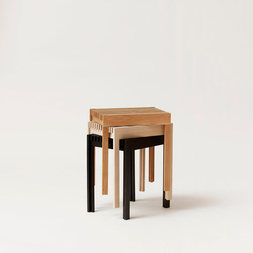 Form & Refine Lightweight Stool, Oak