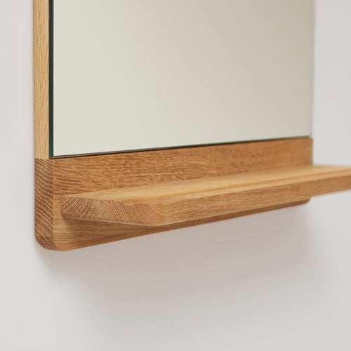 Form & Refine Rim Wall Mirror, Oak