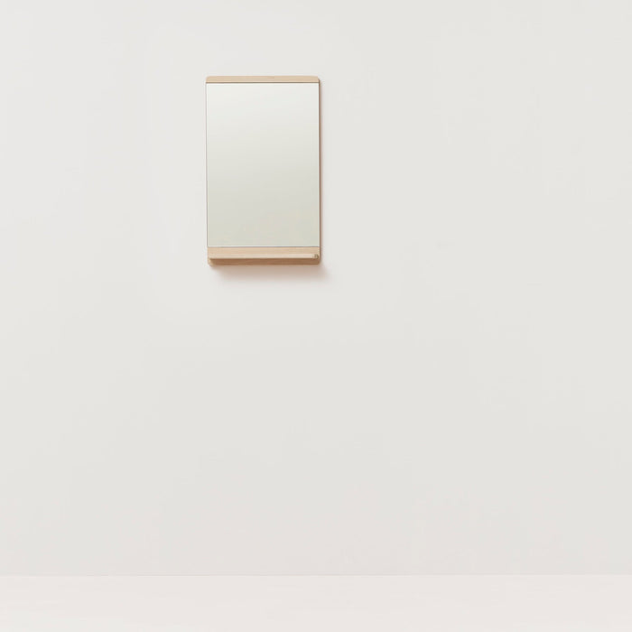 Form & Refine Rim Wall Mirror, White Oak