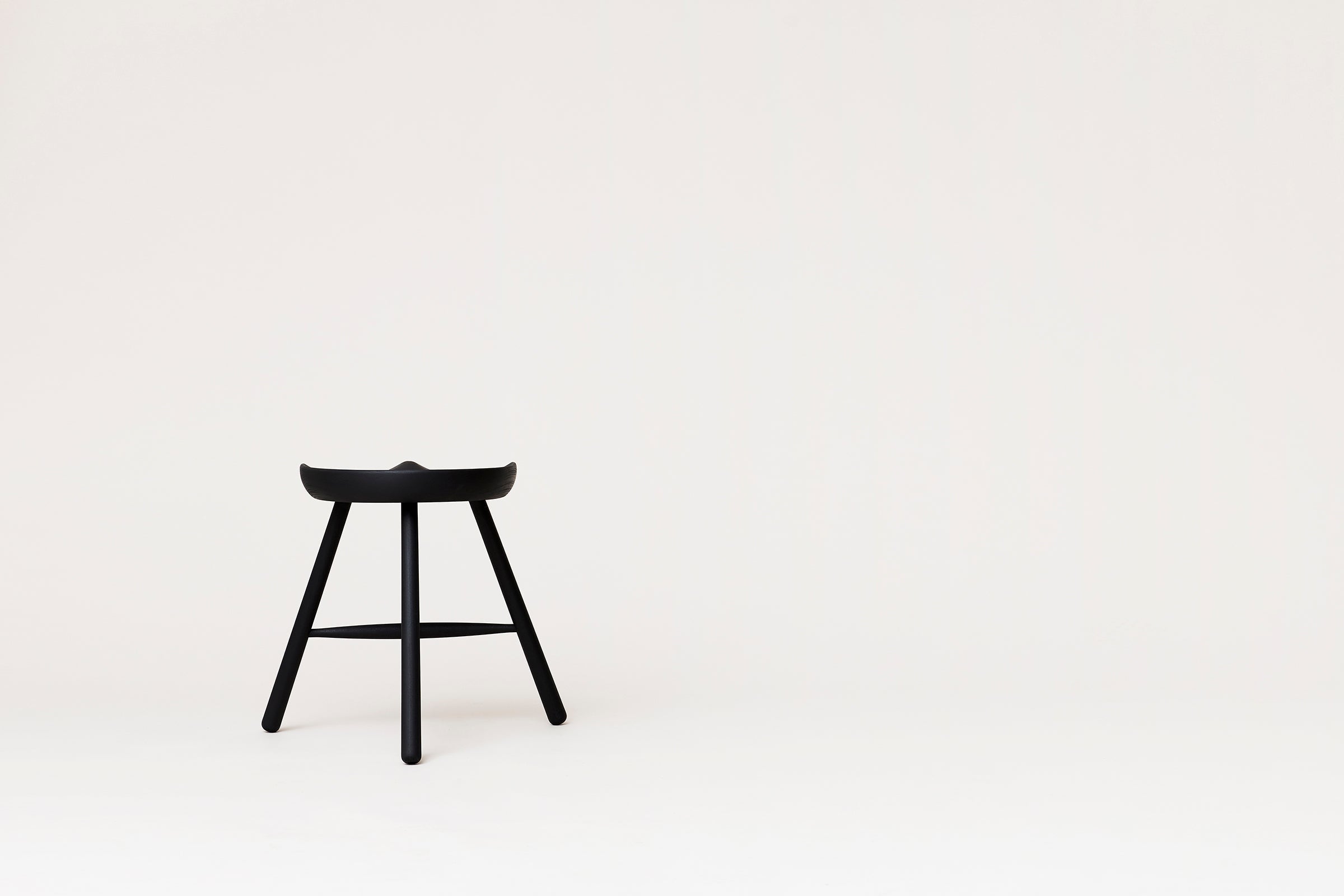Shoemaker Chair - No. 49 - Black-stained Beech