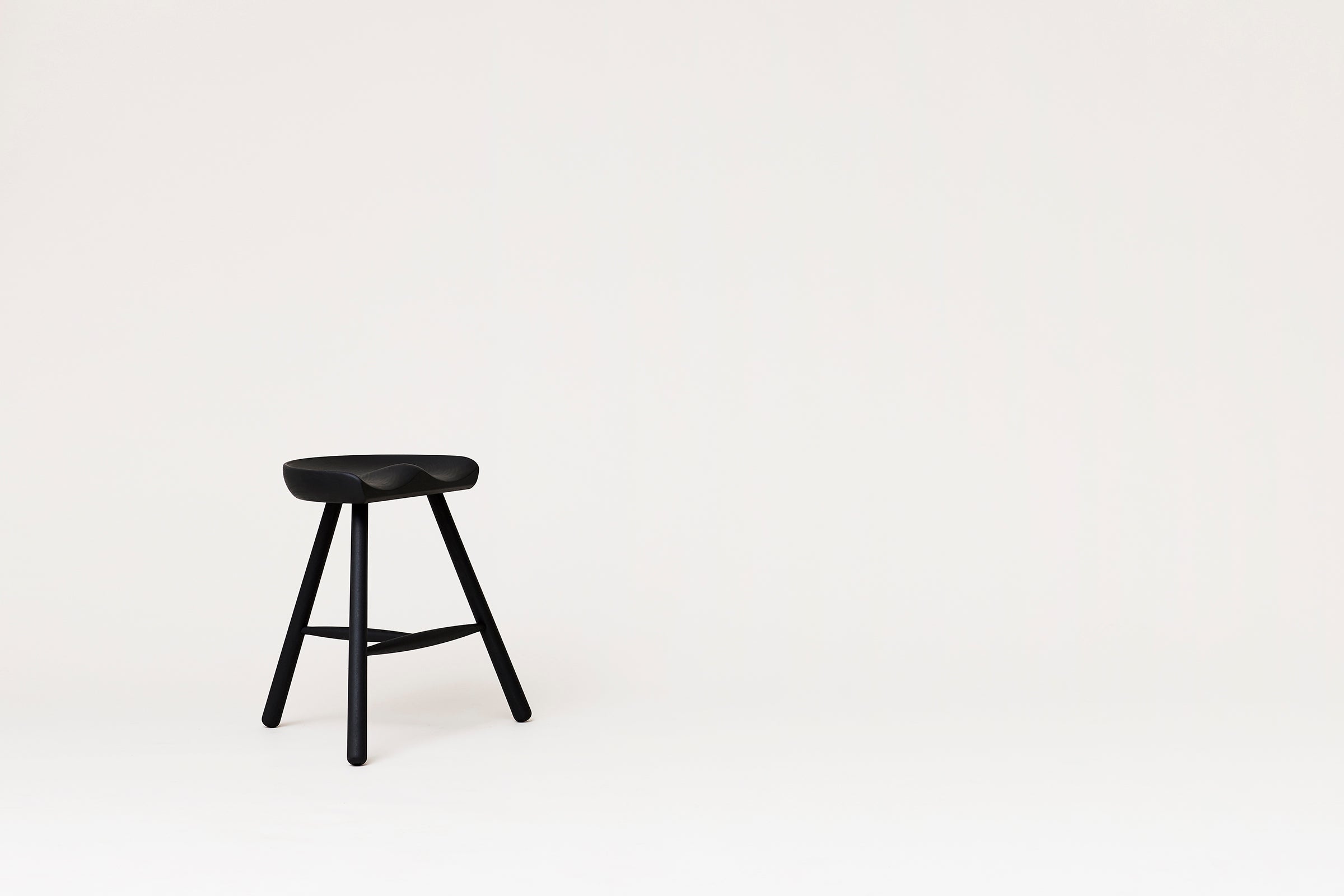 Shoemaker Chair - No. 49 - Black-stained Beech