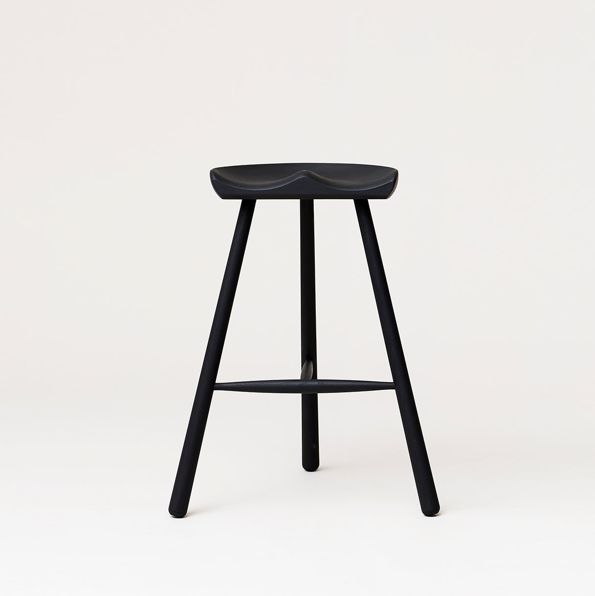 Shoemaker Chair - No. 68 - Black-stained Beech