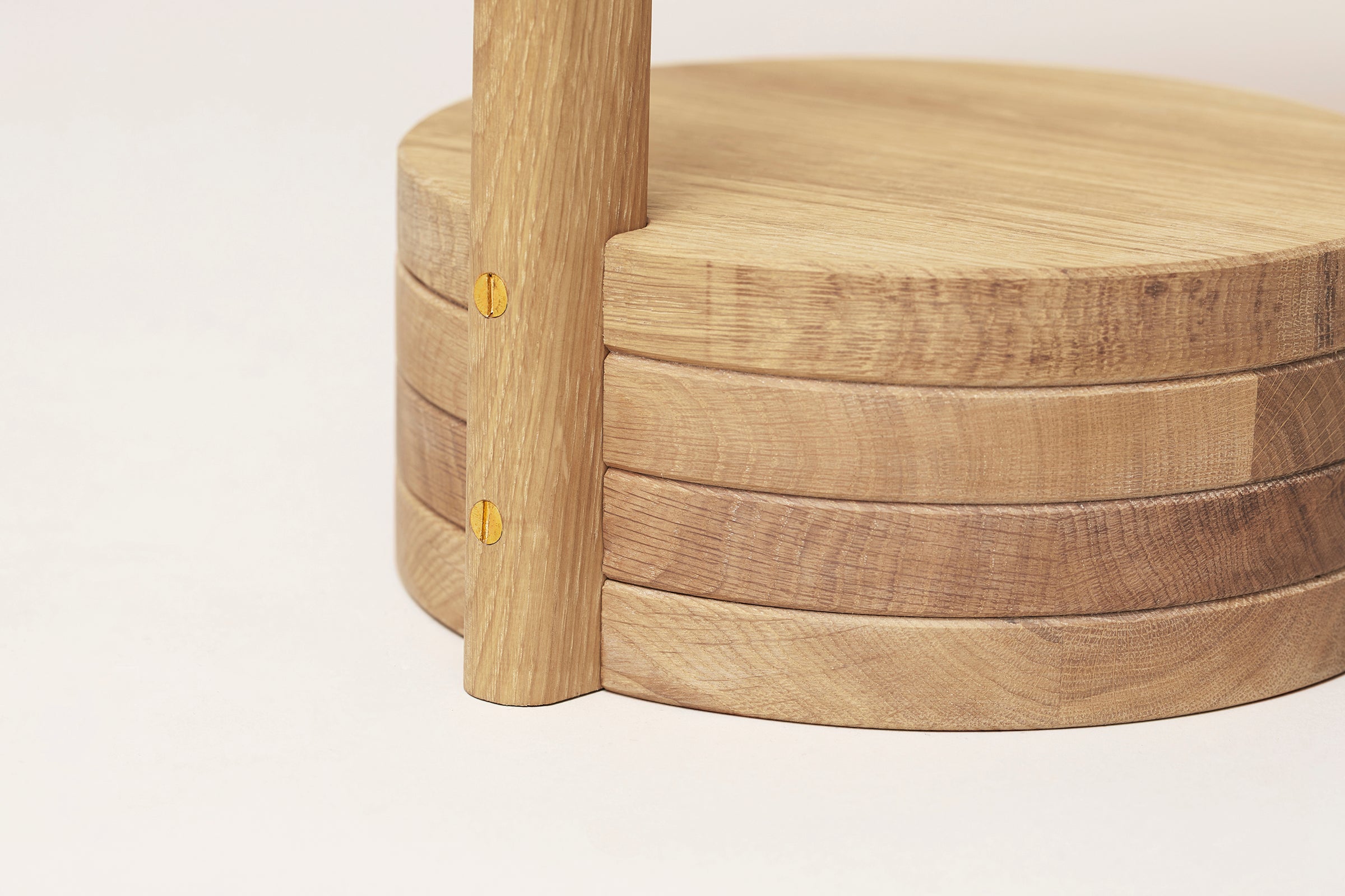 Stilk Side Table - White Oak
