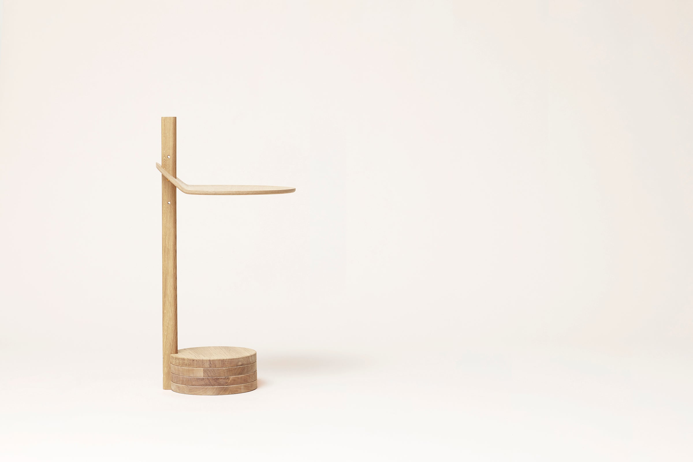 Stilk Side Table - White Oak