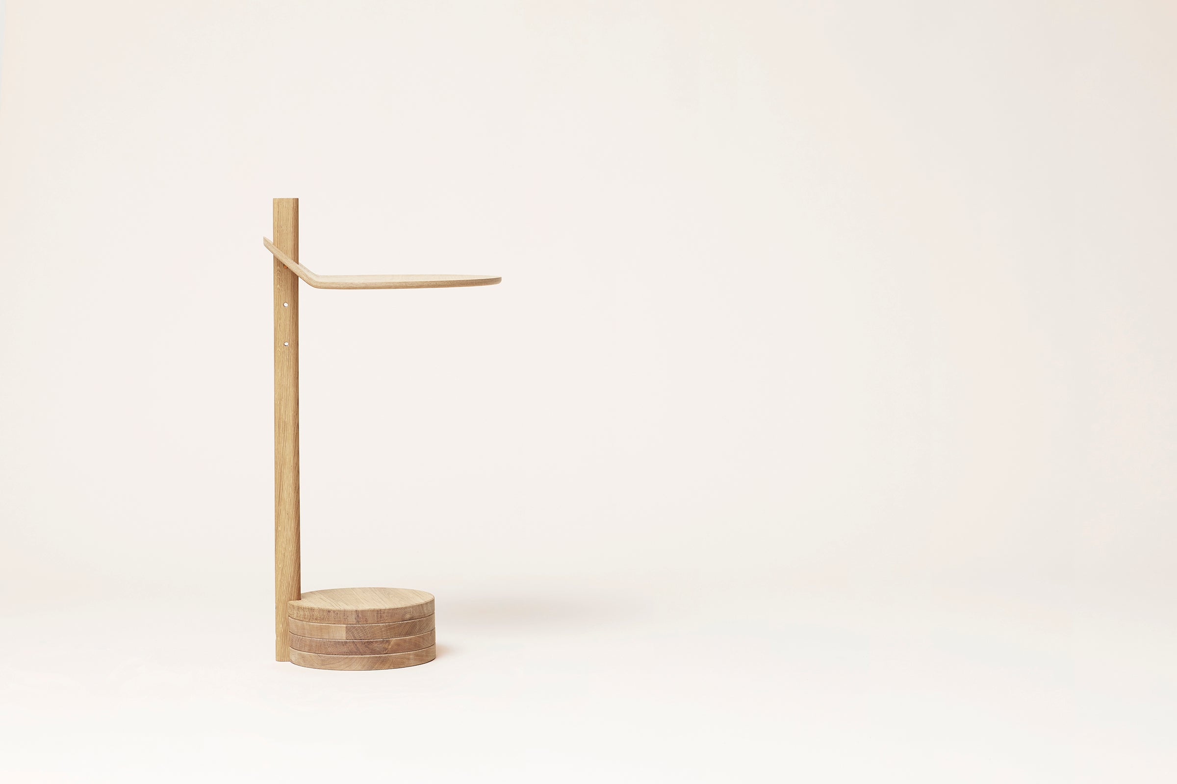 Stilk Side Table - White Oak