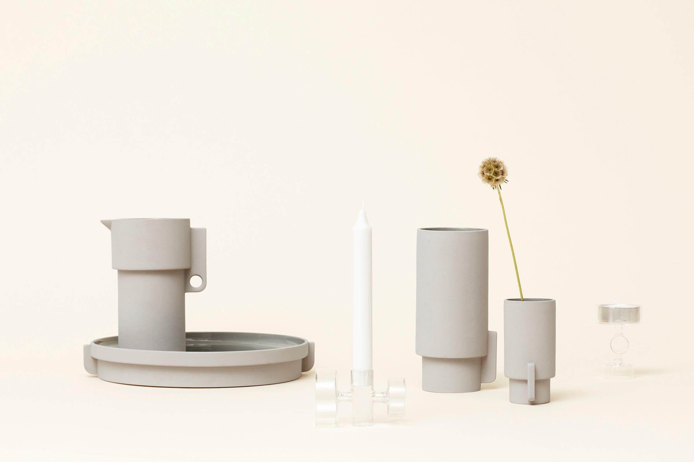 Alcoa Pitcher - Light Grey