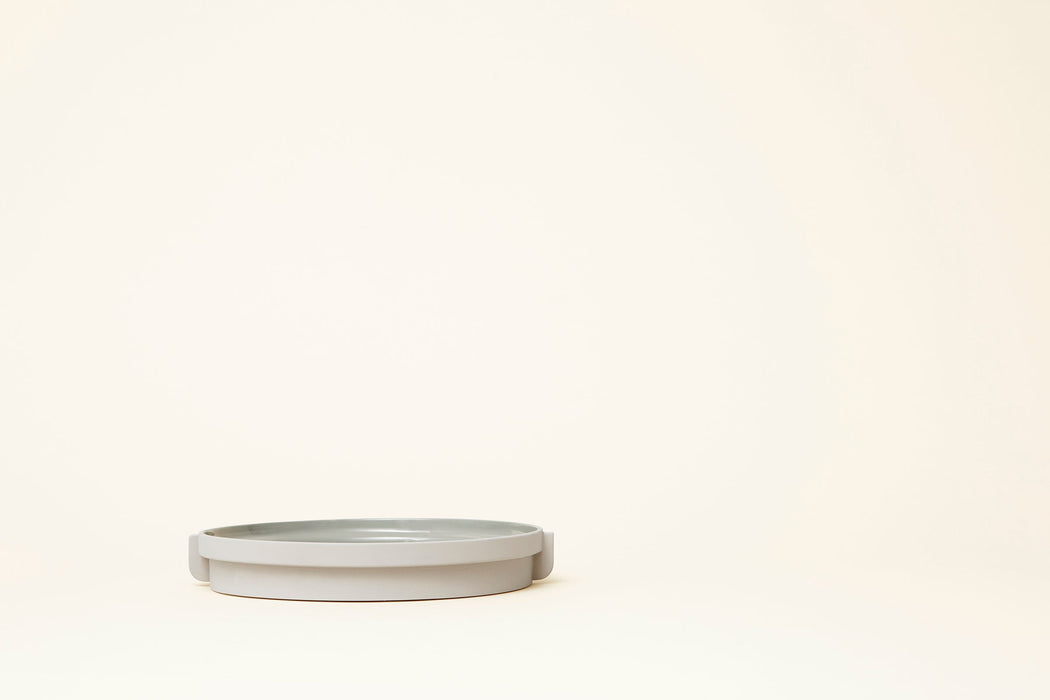 Form & Refine Alcoa Tray, Light Grey