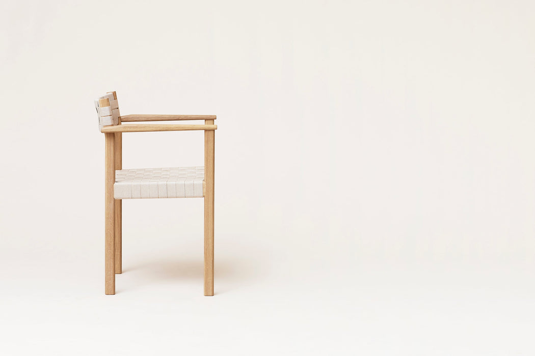 Form & Refine Motif Armchair, White Oak