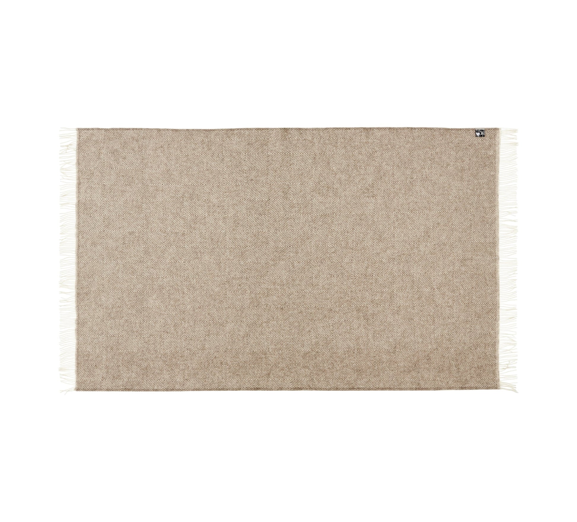 Silkeborg Uldspinderi Fanø Throw 140x240 cm Throw 0119 Birch Sand